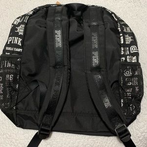 Brand New PINK backpack. Great size sturdy material…